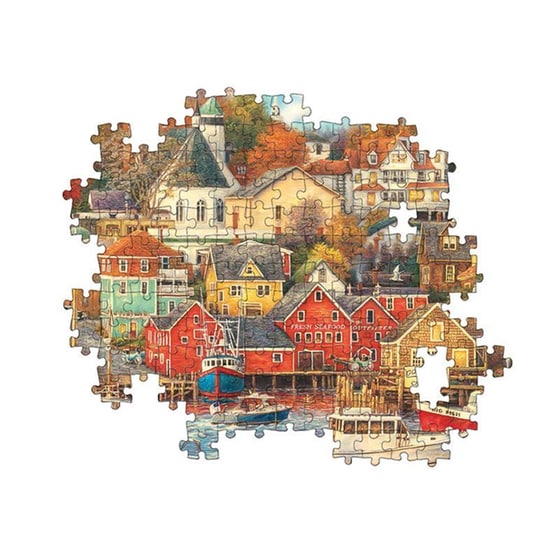 Παζλ Clementoni High Quality Collection Λιμάνι Παλιάς Καλής Εποχής (1500 Κομμάτια) image 1