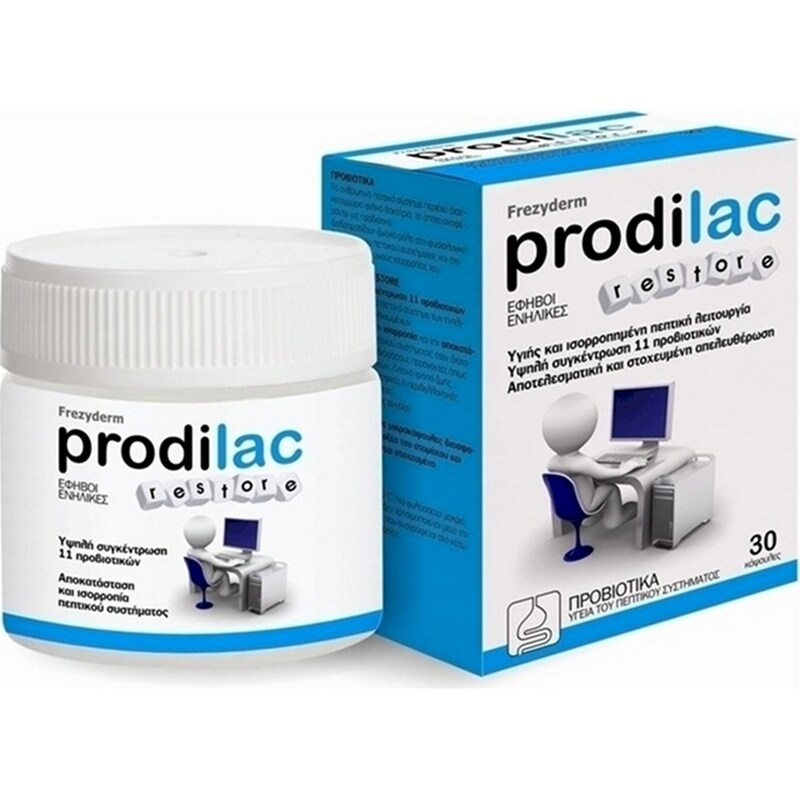 Προβιοτικό Frezyderm Prodilac Restore - 30 κάψουλες