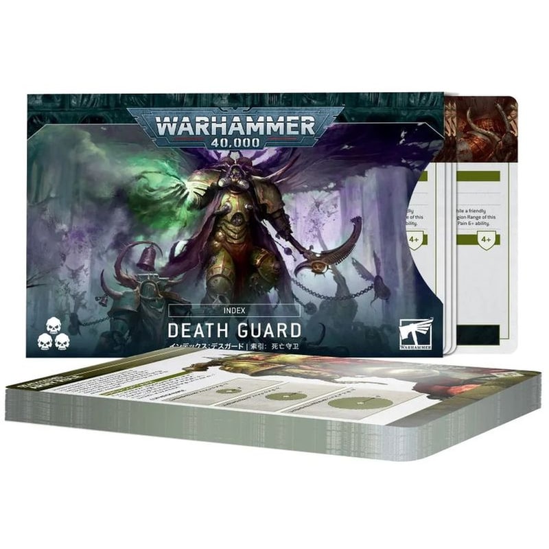 Index Cards: Death Guard Warhammer 40k GAMES WORKSHOP