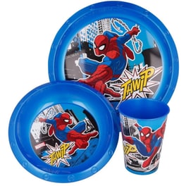 Παιδικό Σετ Φαγητού Gim 3 τμχ. Spiderman