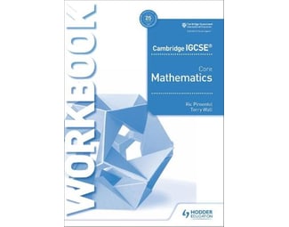 Cambridge IGCSE Core Mathematics Workbook image 0