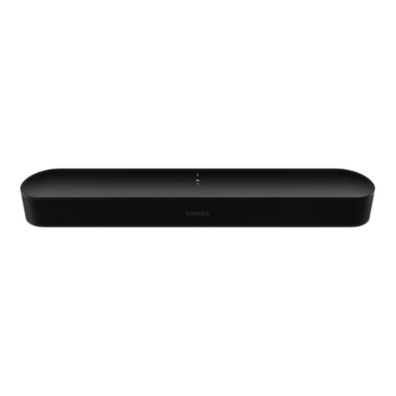 Sonos Beam Soundbar 80W 2.0 + 2 Ηχεία Sonos One SL - Μαύρο image 4