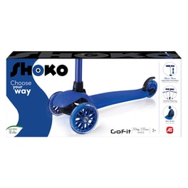 Παιδικό Πατίνι Τρίτροχο Shoko Twist & Roll Go Fit - Μπλε