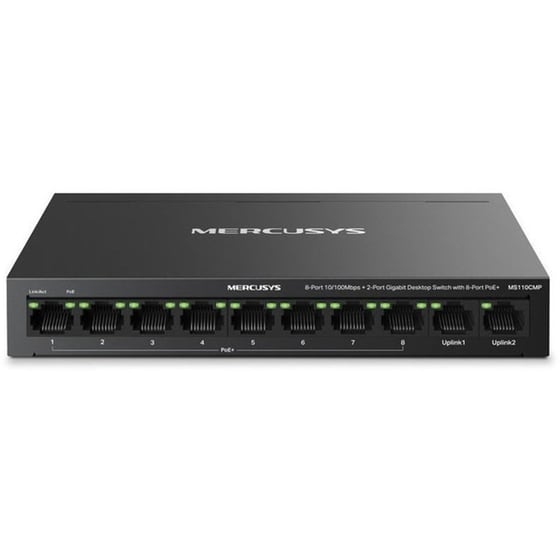 Mercusys MS110CMP Network Switch Unmanaged L2 Fast Ethernet (100 Mbps) image 0