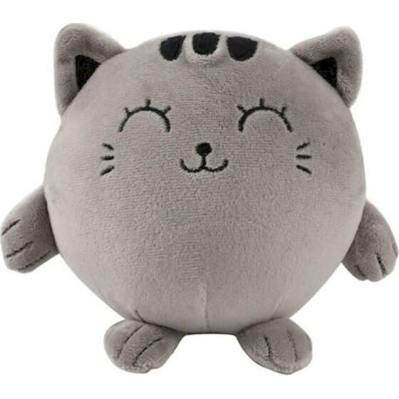 Λούτρινο Squishy i-Total Grey Cat (14cm) image 0