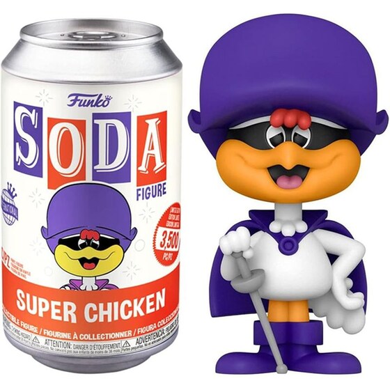 Funko Vinyl Soda - Television - Super Chicken - Super Chicken image 1
