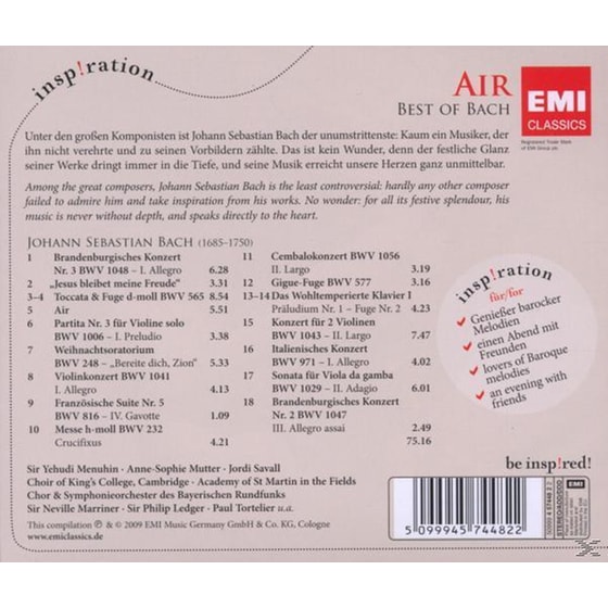 Air - Best Of Bach image 1