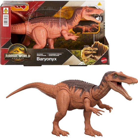 Mattel Φιγούρα Jurassic World Wild Roar Dinosaur Chomp με Ήχους & Κίνηση 1 Τμχ - Τυχαία Επιλογή Σχεδίου image 0