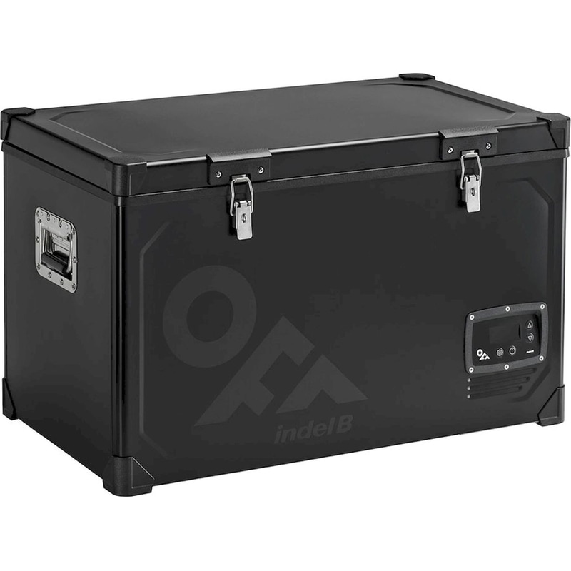 INDELB Ηλεκτρικό Φορητό Ψυγείο IndelB Travel Box TB74 Steel 12V/24V 71Lt - Μαύρο
