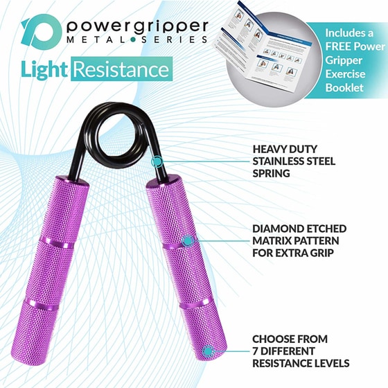 Ταναλάκι Χεριών Powerball με Αντίσταση 45 kg Μωβ image 3