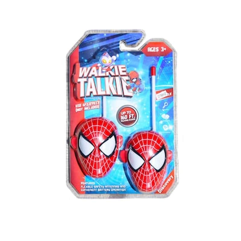 Walkie Talkie Spiderman Φορητό Ραδιοτηλέφωνο
