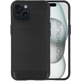 Θήκη  Apple iPhone 15 - Sonique Carbon Brushed - Μαύρο