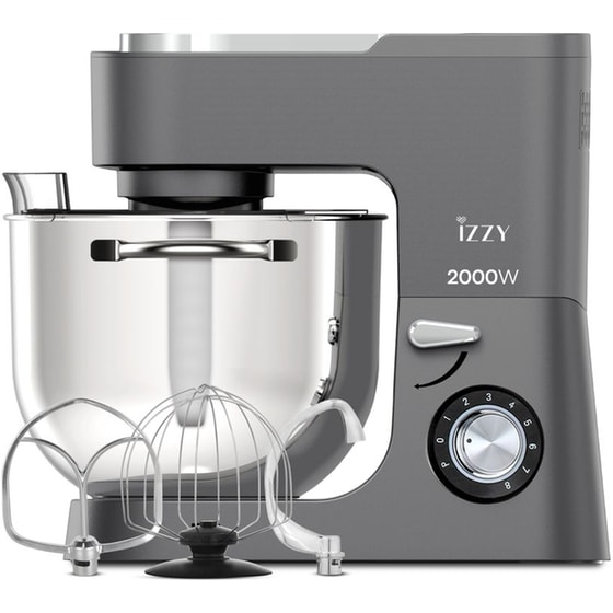 Κουζινομηχανή IZZY IZ-1506 2000 W Γκρι image 3