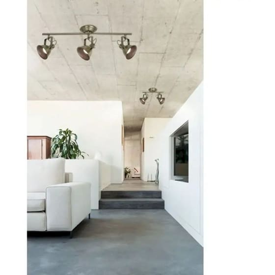 Σποτ Τρίφωτο Viokef Praga 4166600 Μεταλλικό - Μπρονζέ image 2