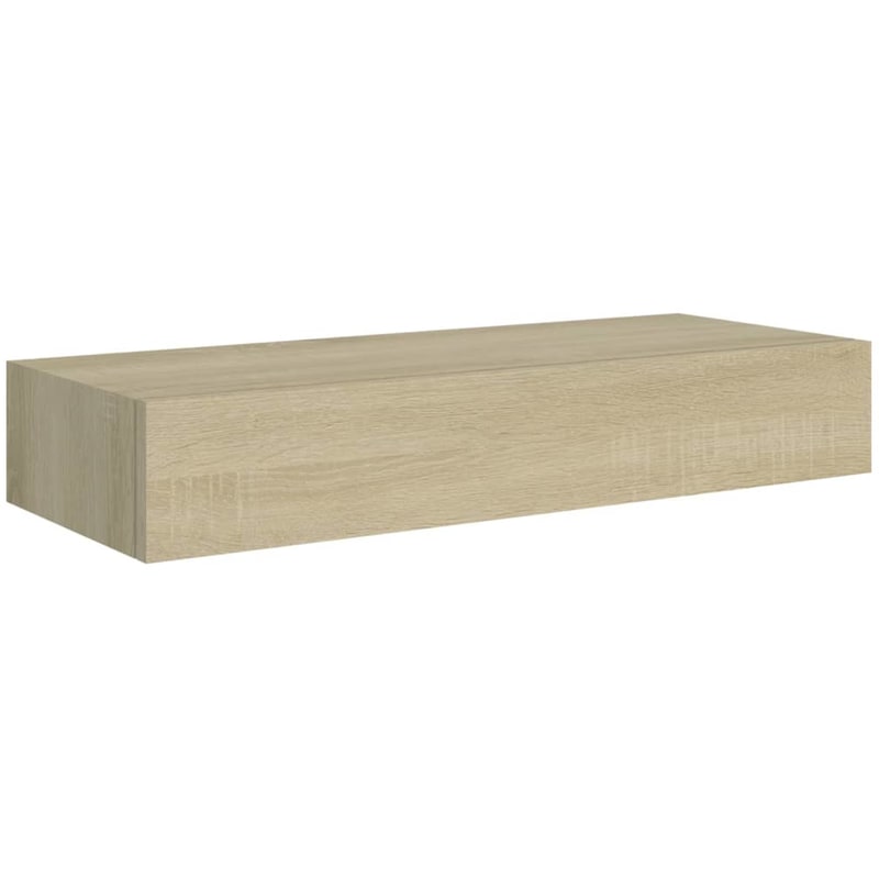 Ράφι Τοίχου VidaXL από MDF 60x23.5 cm - Δρυς/ Μπεζ VIDAXL