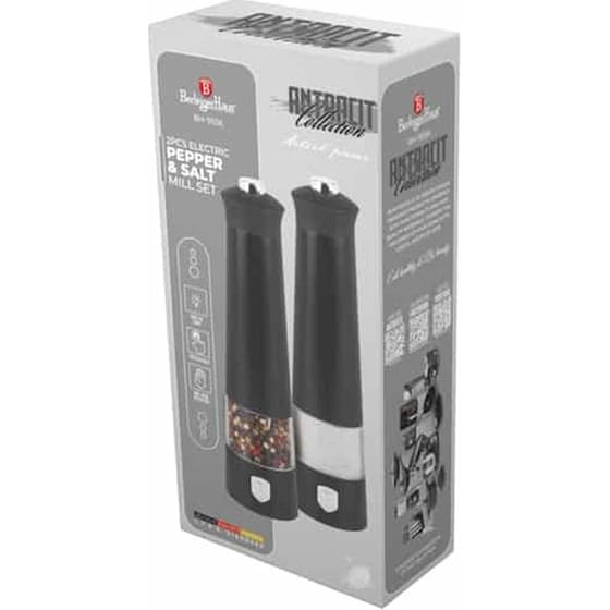 Berlinger Haus Σετ Ηλεκτρικοί Μύλοι με Κεραμικό Μύλο Antracit Collection με LED Φως image 4