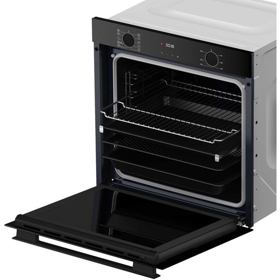 TESLA BO900FBFA 81 Lt Μαύρο Εντοιχιζόμενος Φούρνος Άνω Πάγκου image 3