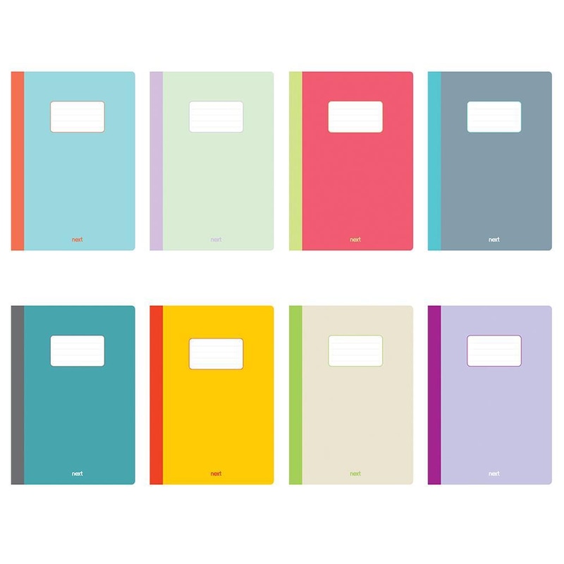 NEXT Τετράδιο Καρφίτσα Next Colors 17x25εκ. 40 Φύλλων