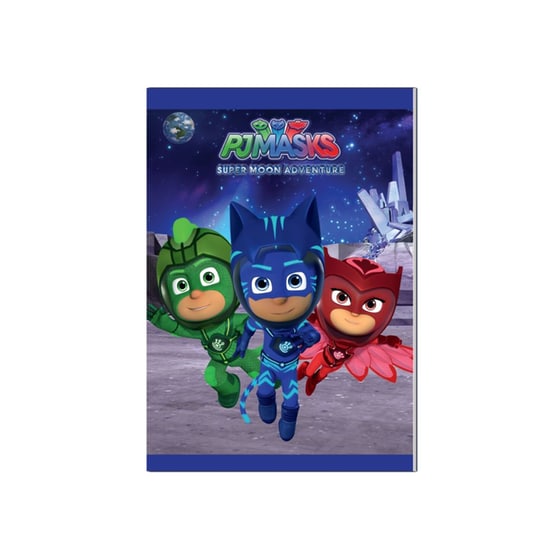 ΤΕΤΡΑΔΙΟ ΚΑΡΦΙΤΣΑ 40Φ 17X24 PJ MASKS image 0