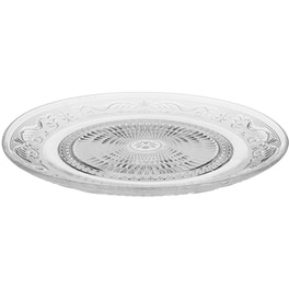 Πιατέλα Σερβιρίσματος Spitishop Γυάλινη  29 cm - Διάφανη