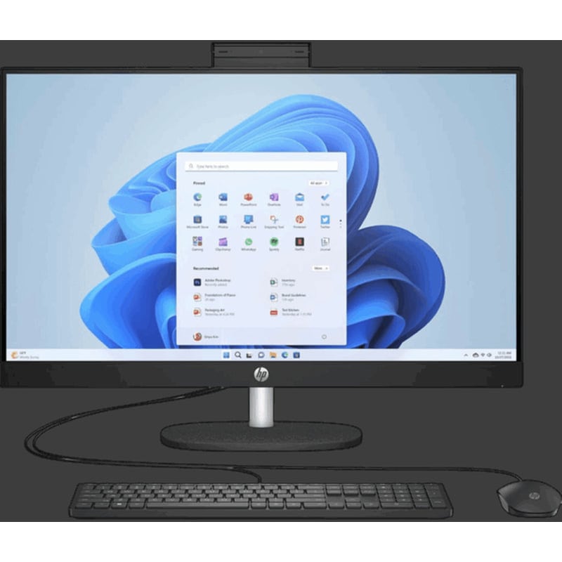 All in One HP-cr1001nv 27 FHD IPS (Intel Core Ultra 7 155U/16 GB/ 1TB SSD/Iris Xe Graphics/Win11Home)