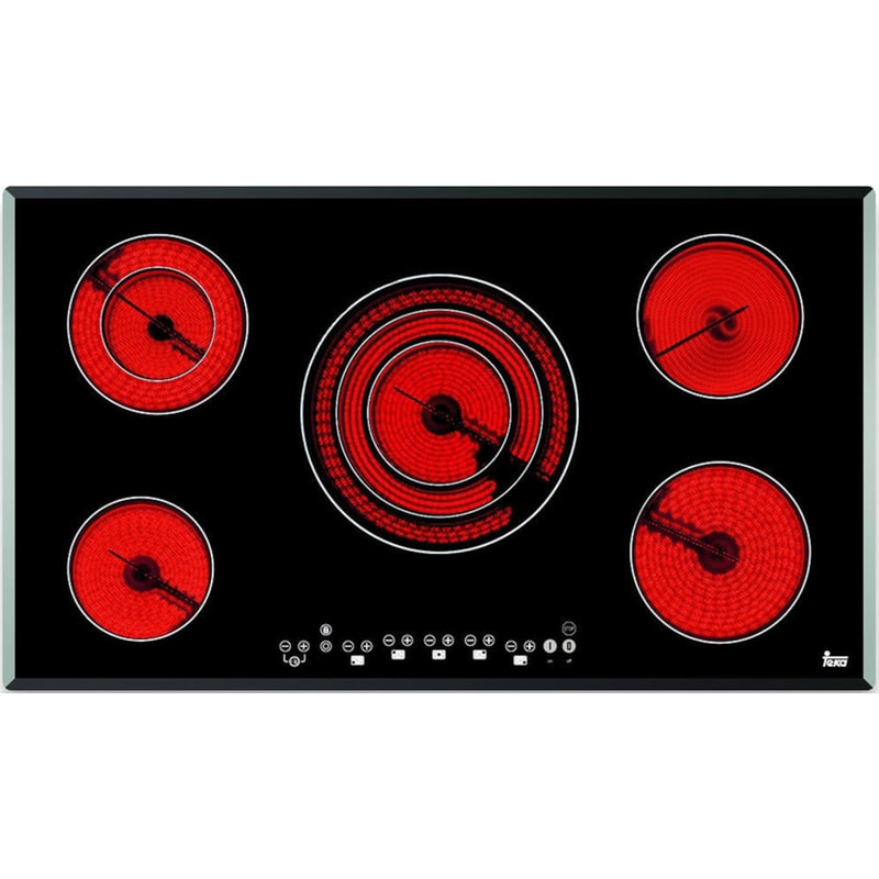 TEKA TEKA TR 951 90 cm Μαύρο Εστία Κεραμική Αυτόνομη