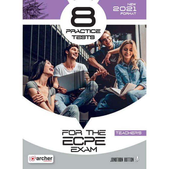 8 ECPE Practice Tests Teacher's Book New Format image 0