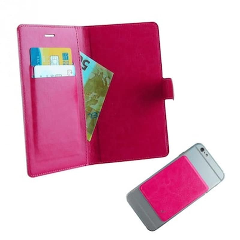 UNV 5.0-5.7 LTHR BOOK MAGNET 3M PINK VOLTE-TEL