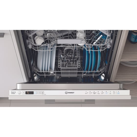 INDESIT D2I HD524 A για 14 Σερβίτσια Εντοιχιζόμενo Πλυντήριο Πιάτων image 2