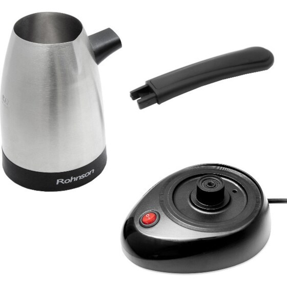 Μπρίκι Ελληνικού Καφέ ROHNSON R-928 850 W 0.25 L Ασημί image 1