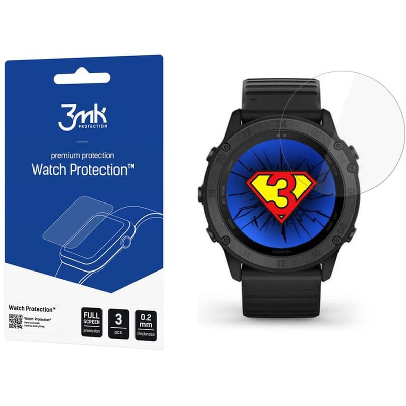 Προστασία Οθόνης 3mk Watch Arc για Garmin Tactix Delta (3τμ)
