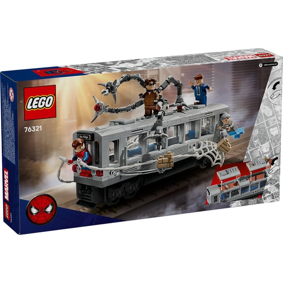 LEGO® Marvel Spider-Man vs. Doc Ock Subway Train Scene (76321) image 1