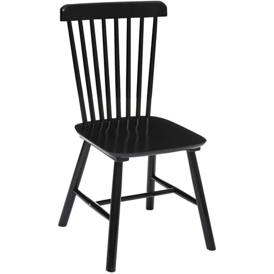 Καρέκλα Τραπεζαρίας Spitishop A-s Isabel 179169b 46.5x52x87 cm - Μαύρη image 0