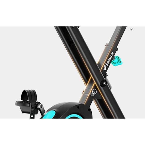 MERACH MR-S14L2-EU Ποδήλατο Γυμναστικής Αναδιπλούμενο Μαύρο image 8