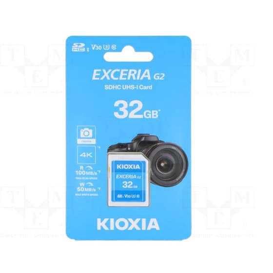 Κάρτα μνήμης SD Kioxia EXCERIA G2 32GB UHSI image 0