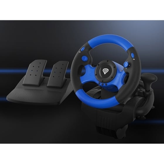 Genesis Seaborg 350 Τιμονιέρα με Πετάλια για PS4, PC, Xbox One - Μαύρο/Μπλε image 8