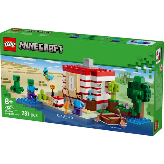 LEGO® Minecraft® The TNT Jungle House (21275) image 1