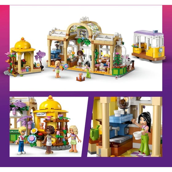 LEGO® Friends Καφετέρια με Φυτά & Ανθοπωλείο (42671) image 3