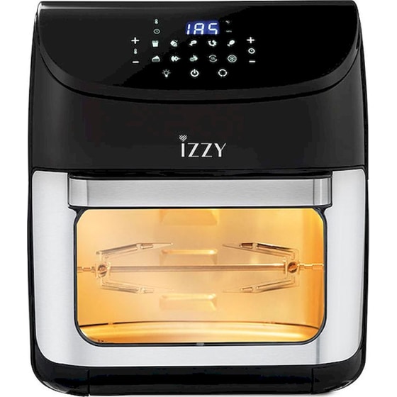 IZZY IZ-8245 με Πόρτα 1800 W 12 L Μαύρο Φριτέζα Αέρος - Φουρνάκι image 8