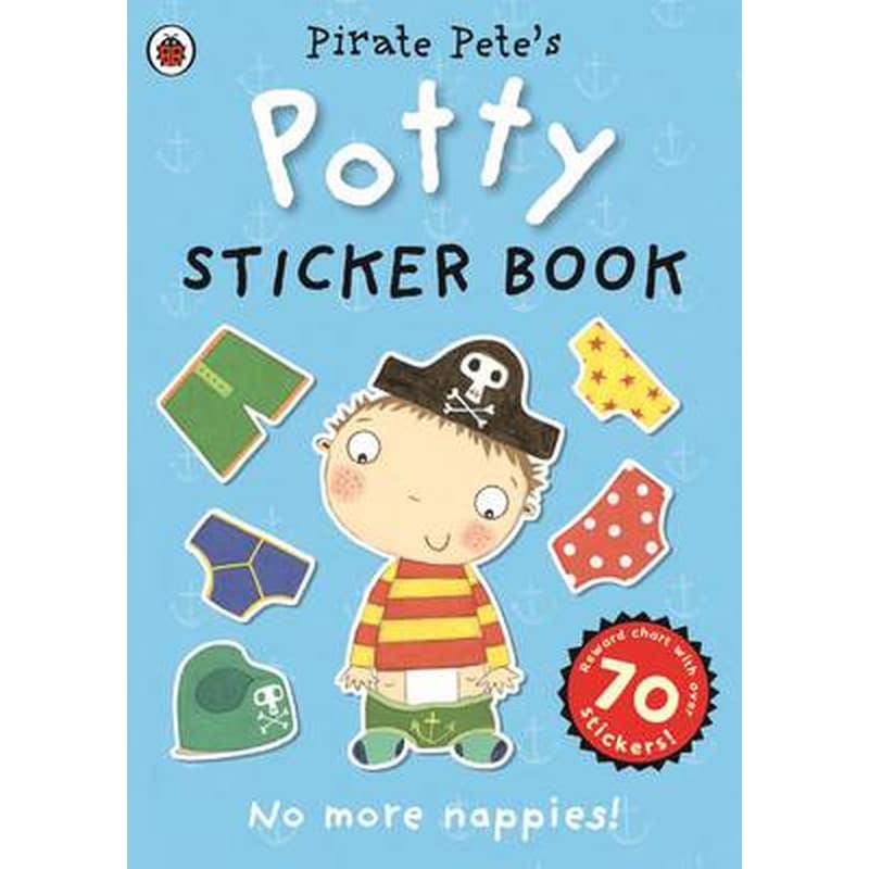 Pirate Petes Potty sticker activity book