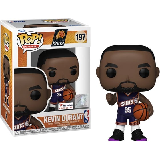 Funko Pop! Basketball - Phoenix Suns - Kevin Durant #197 image 1
