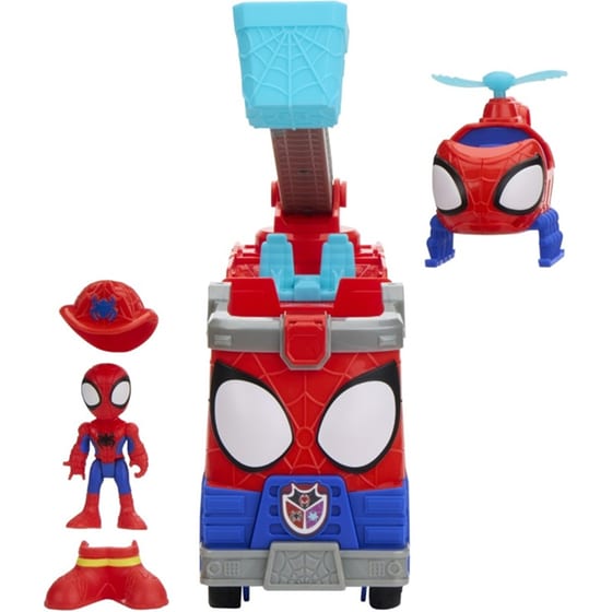 Marvel Spidey and his Amazing Friends Rescue-Webs Fire engine image 7