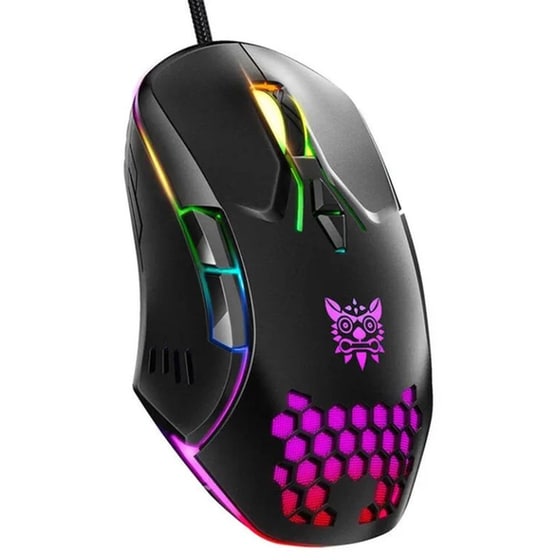 Onikuma CW902 Gaming Ενσύρματo Ποντίκι RGB - Μαύρο image 0