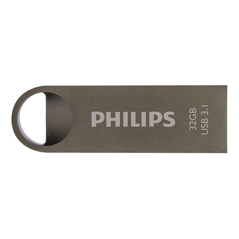 Philips Moon 32GB USB 3.1 Stick Ασημί φωτογραφία