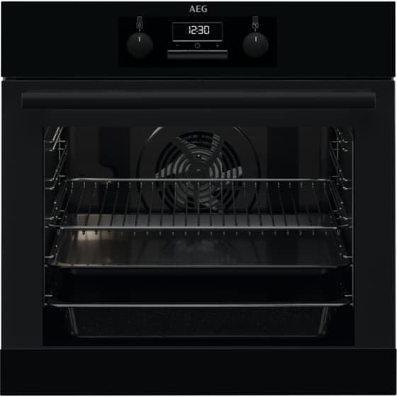 AEG HK624010XB & BES331111B 72 Lt Μαύρο Eντοιχιζόμενο Σετ Φούρνος και Εστία image 1