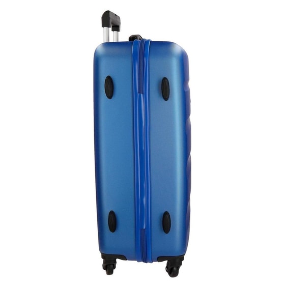 Βαλίτσα Μεγάλη Roll Road Flex από Abs Blue 75x52x28cm Μπλε image 3