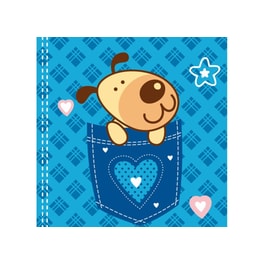 Ευχετήρια Κάρτα 12 Εποχές Dog In Pocket Cards