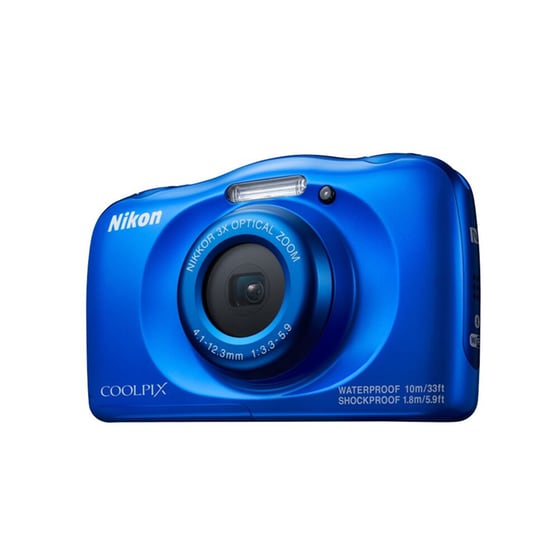 Compact Nikon Coolpix W100 Αδιάβροχη & Τσάντα Μεταφοράς - Μπλε image 1