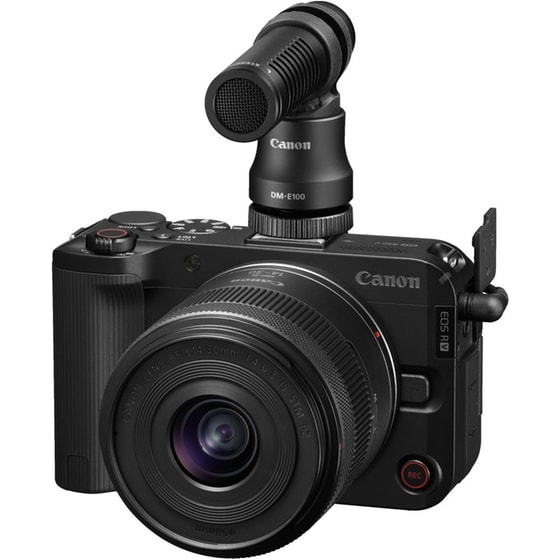 Φωτογραφική Μηχανή Mirrorless Canon EOS R50 V + Φακός Canon RF-S 14-30mm f/4-6.3 IS STM PZ Content Creator Kit - Black image 3