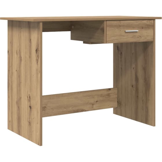 Γραφείο VidaXL από Επεξεργασμένο Ξύλο 100x50x76 cm - Artisan Δρυς image 0